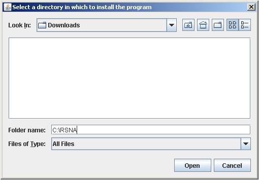 MIRC Windows OS installation screenshot
