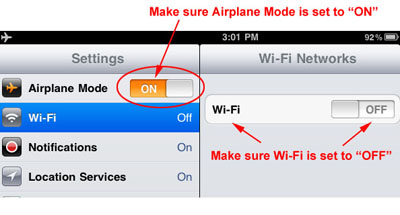 App Airplane Mode