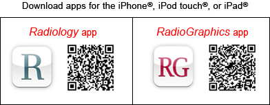 App QR codes