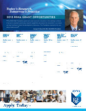 2013 R&E Grant Poster thumbnail
