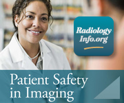 RadiologyInfo.org App - Patient Safety in Imaging
