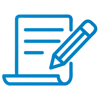 Grant writing icon