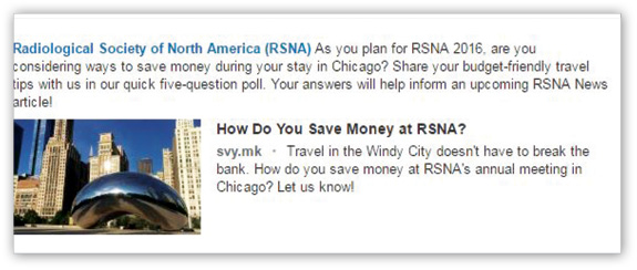 RSNA Survey post